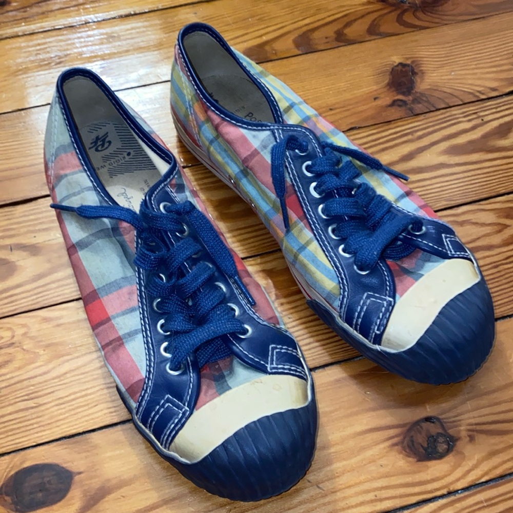 PF Flyers plaid